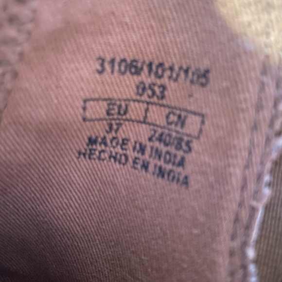 Zara Block Heel Leather Cowboy Ankle Boots Size 37 - Picture 13 of 15